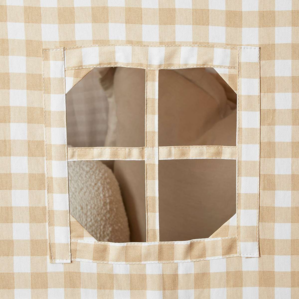 Minka House - Beige Gingham