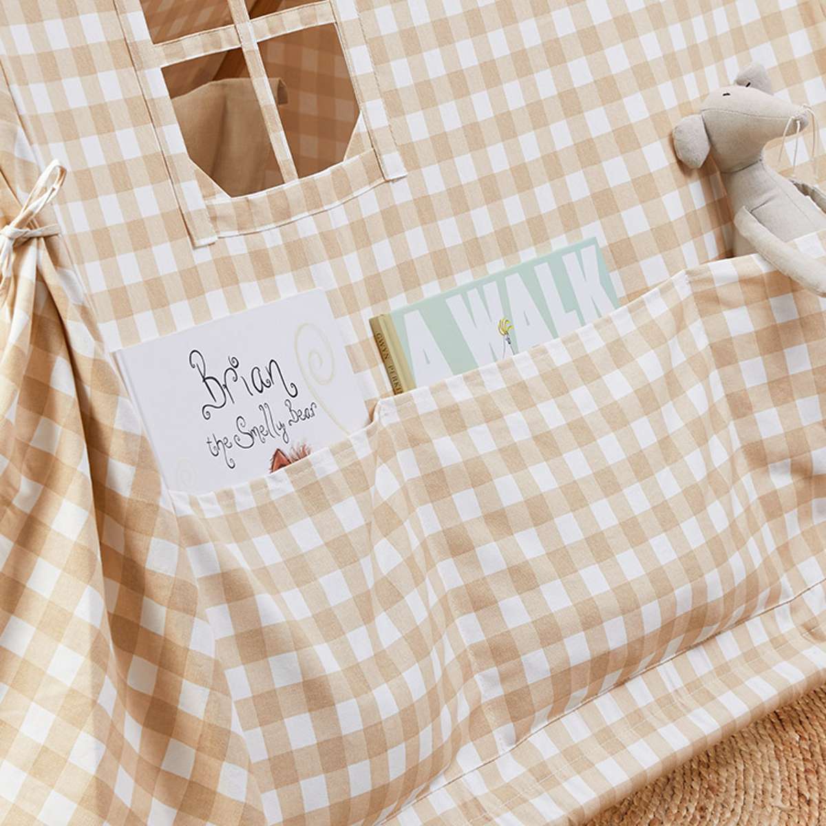 Minka House - Beige Gingham