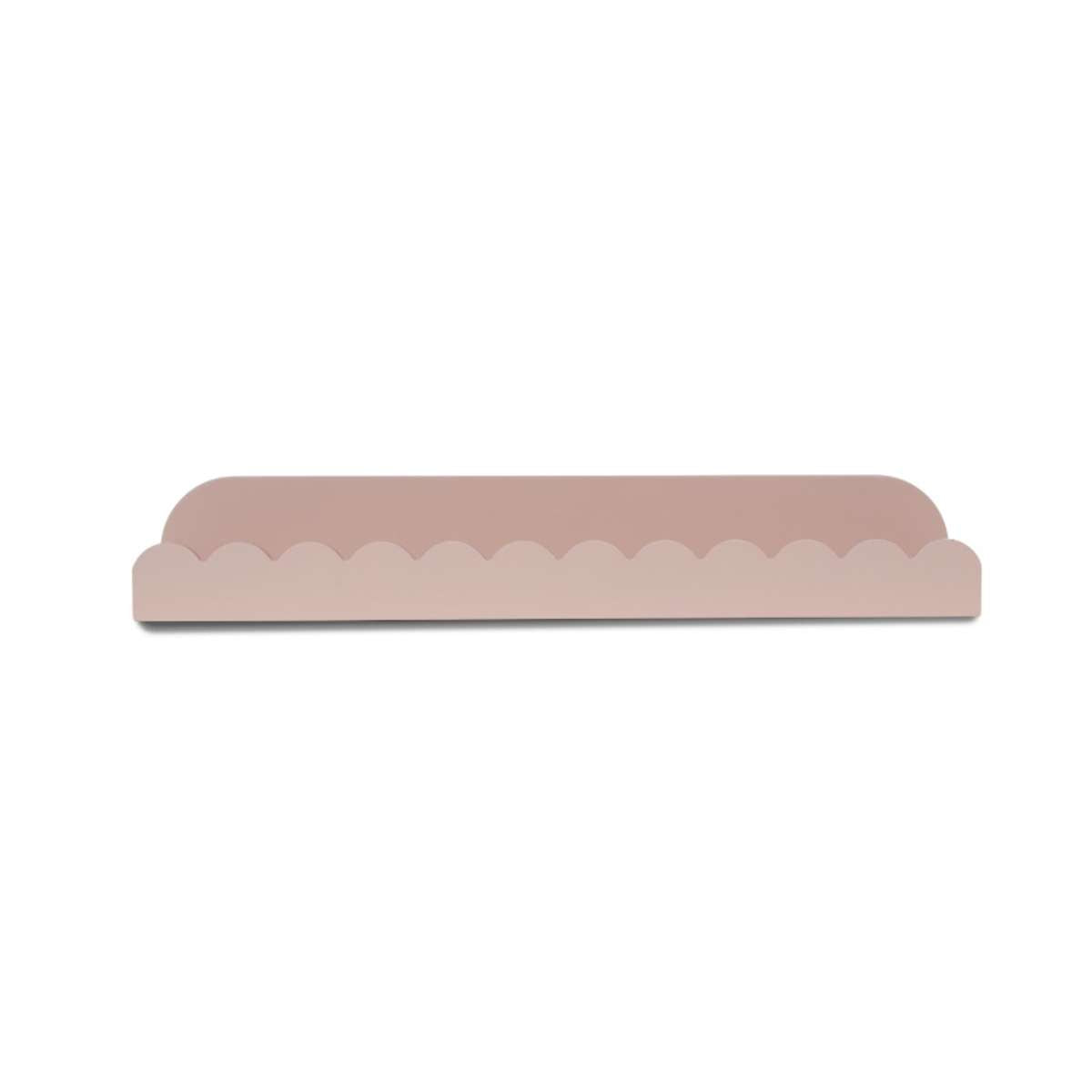 Sarah Scalloped Wall Shelf - Pink