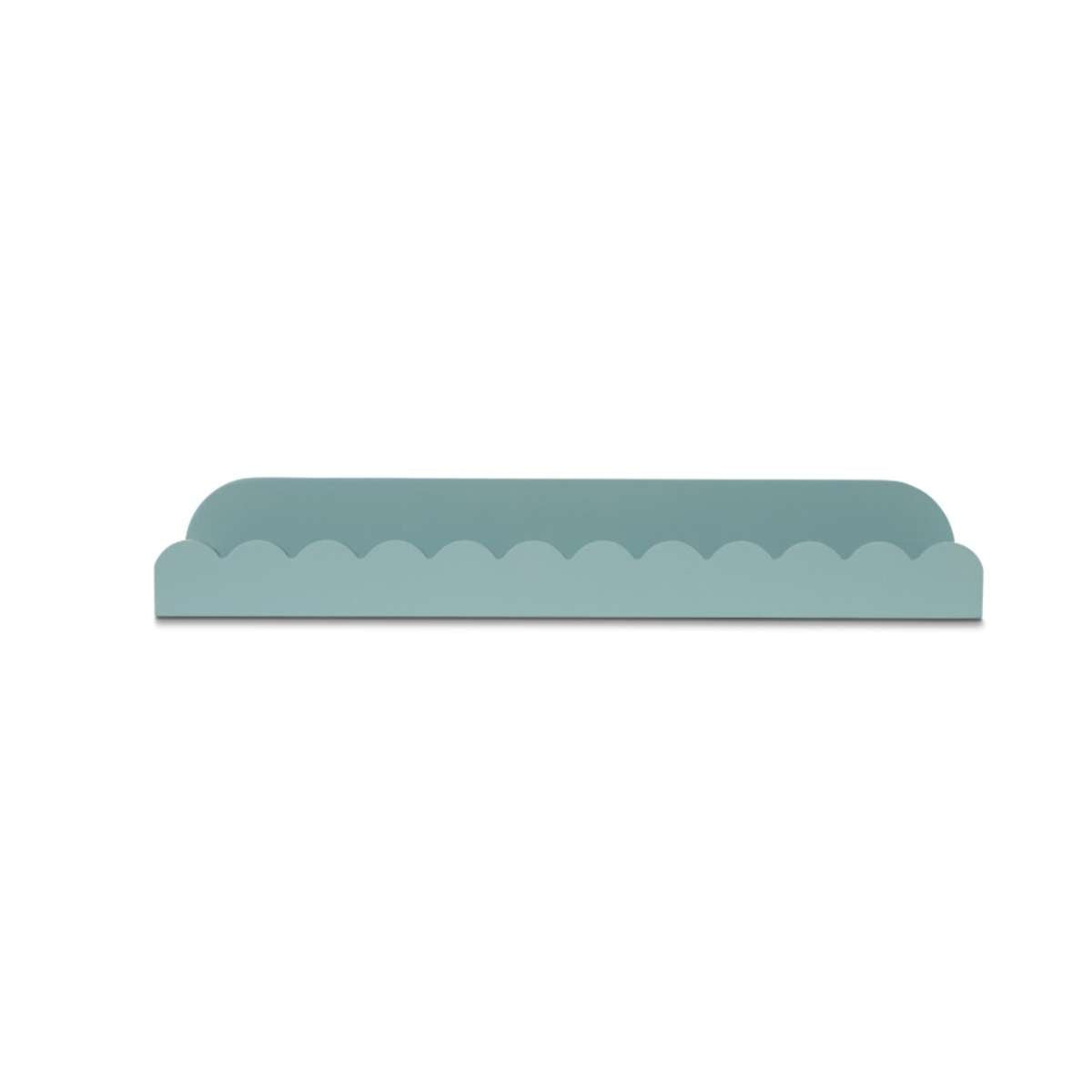 Sarah Scalloped Wall Shelf - Sage Green