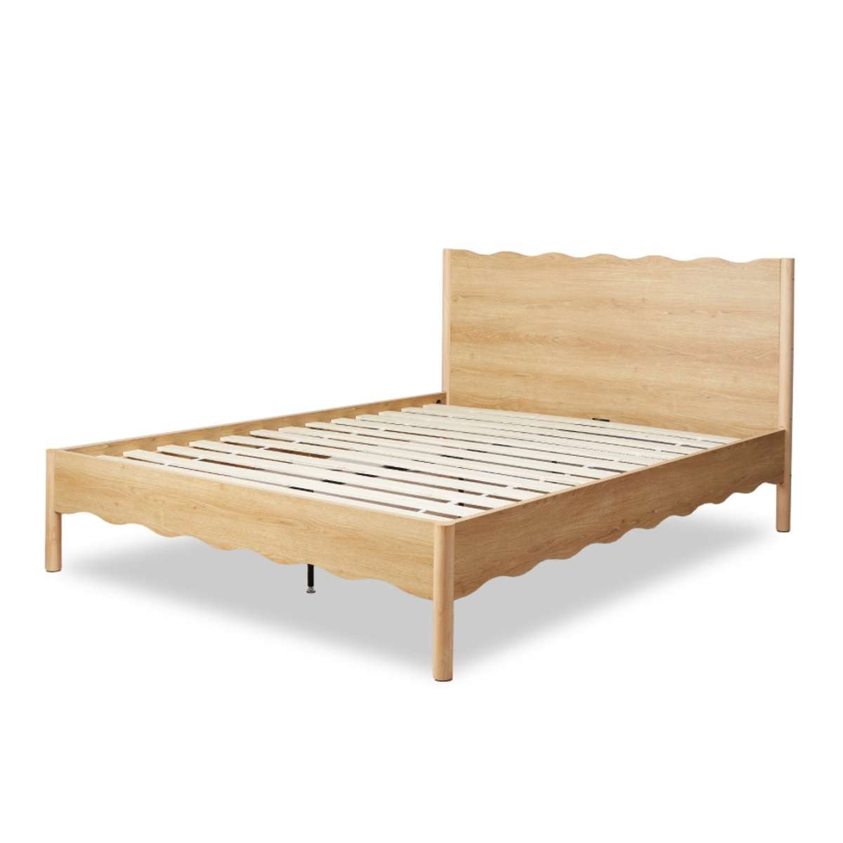 Malena Queen Bed - Natural