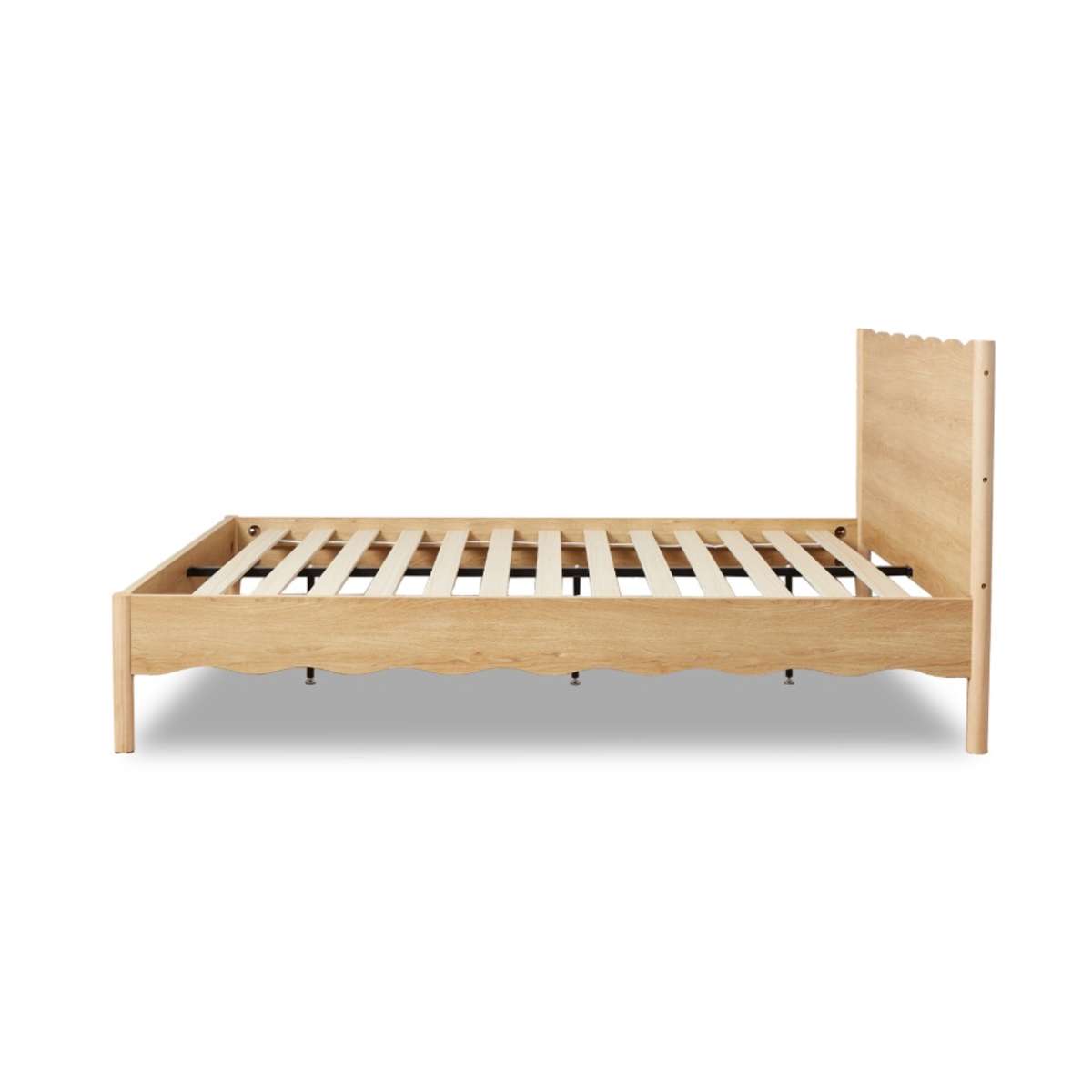 Malena Queen Bed - Natural