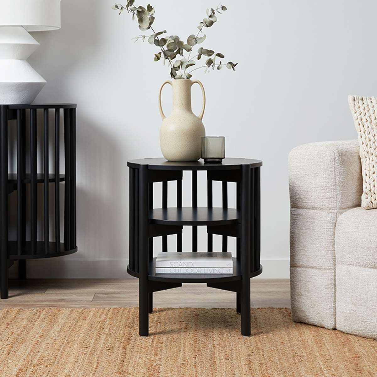 Akari Side Table - Black