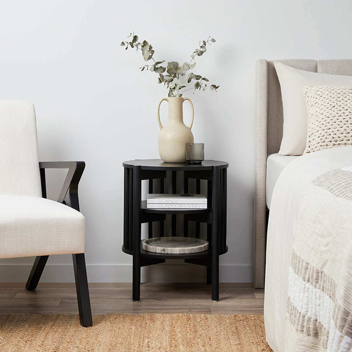 Akari Side Table - Black