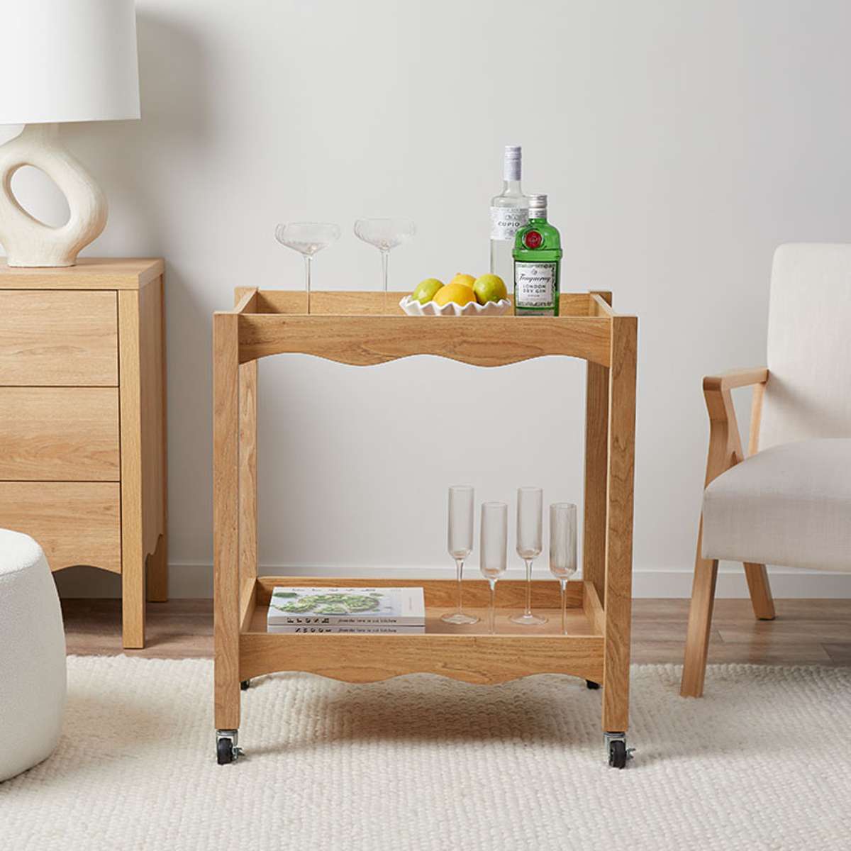 Malena Bar Cart