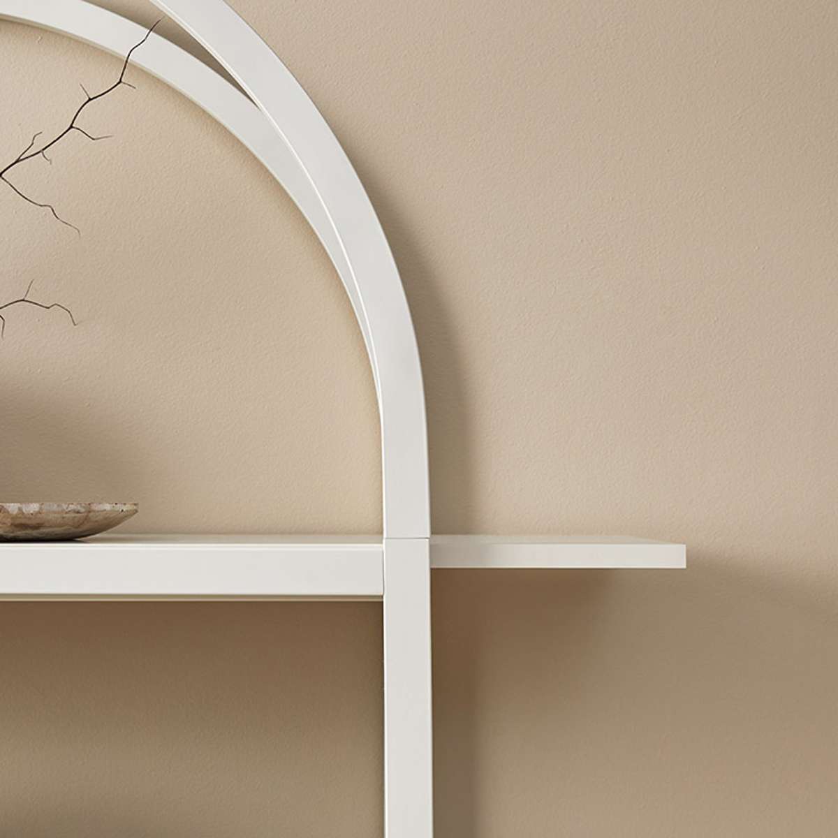 Alfie Arched Shelves - Beige