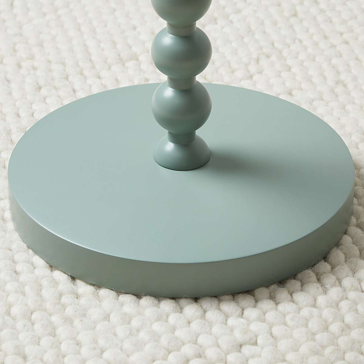 Bobbin Side Table - Sage Green