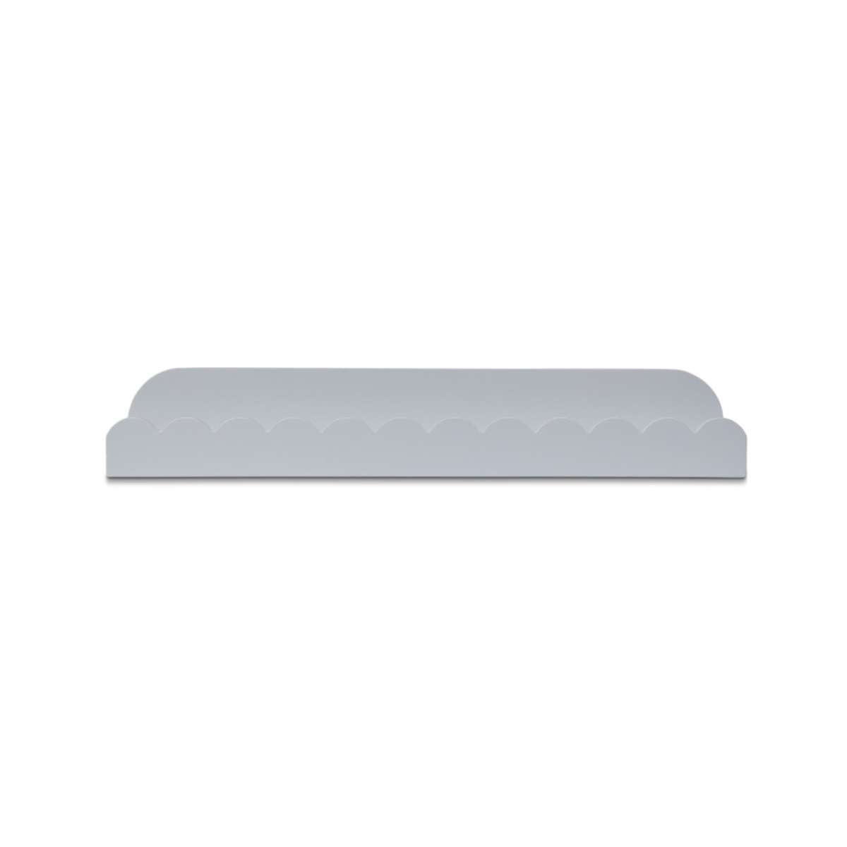 Sarah Scalloped Wall Shelf - White