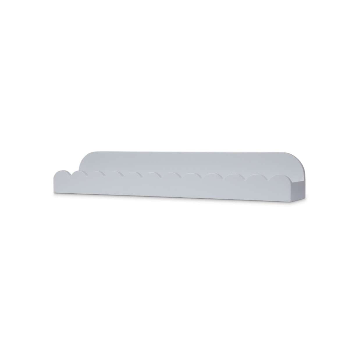 Sarah Scalloped Wall Shelf - White