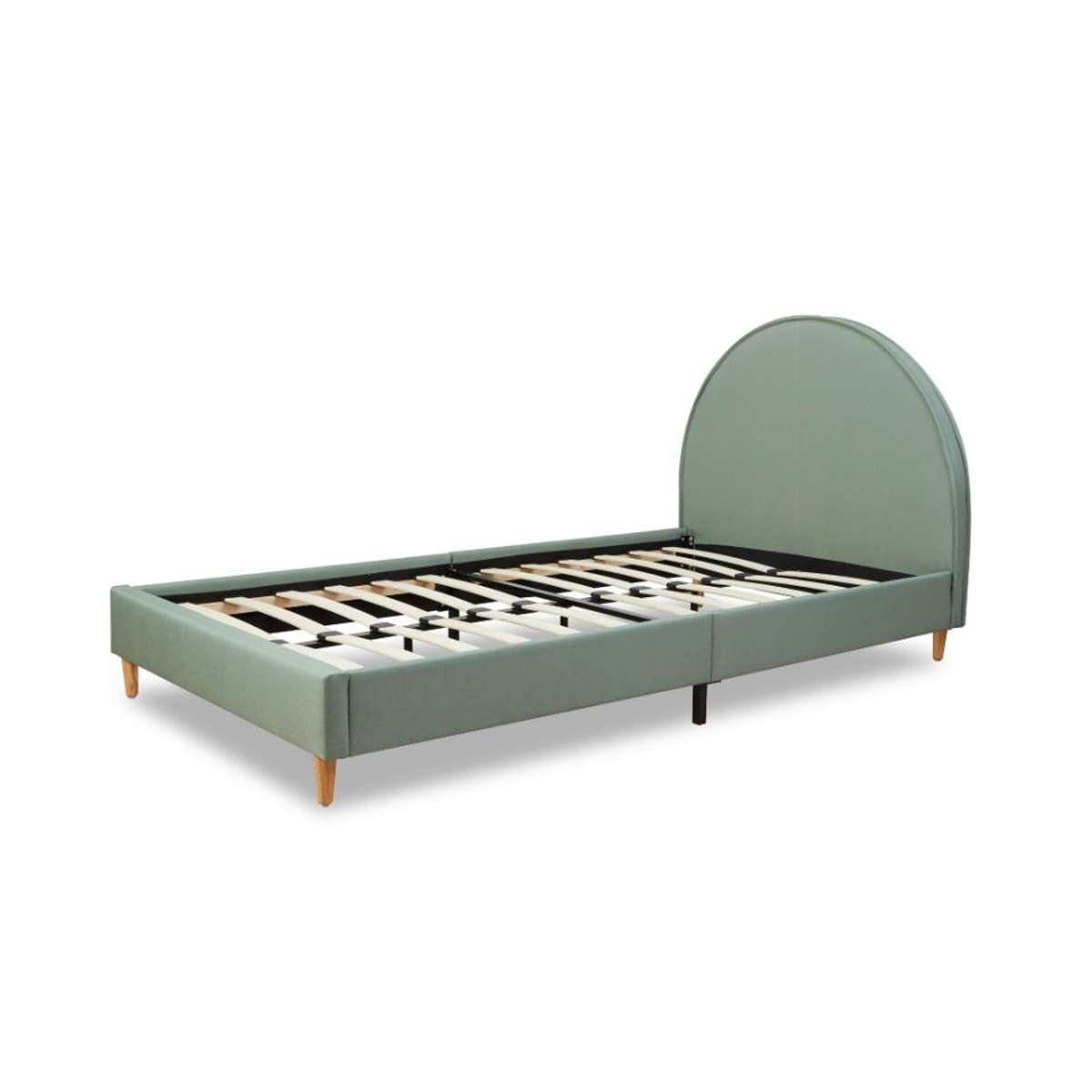 Imogen King Single Bed - Sage Green