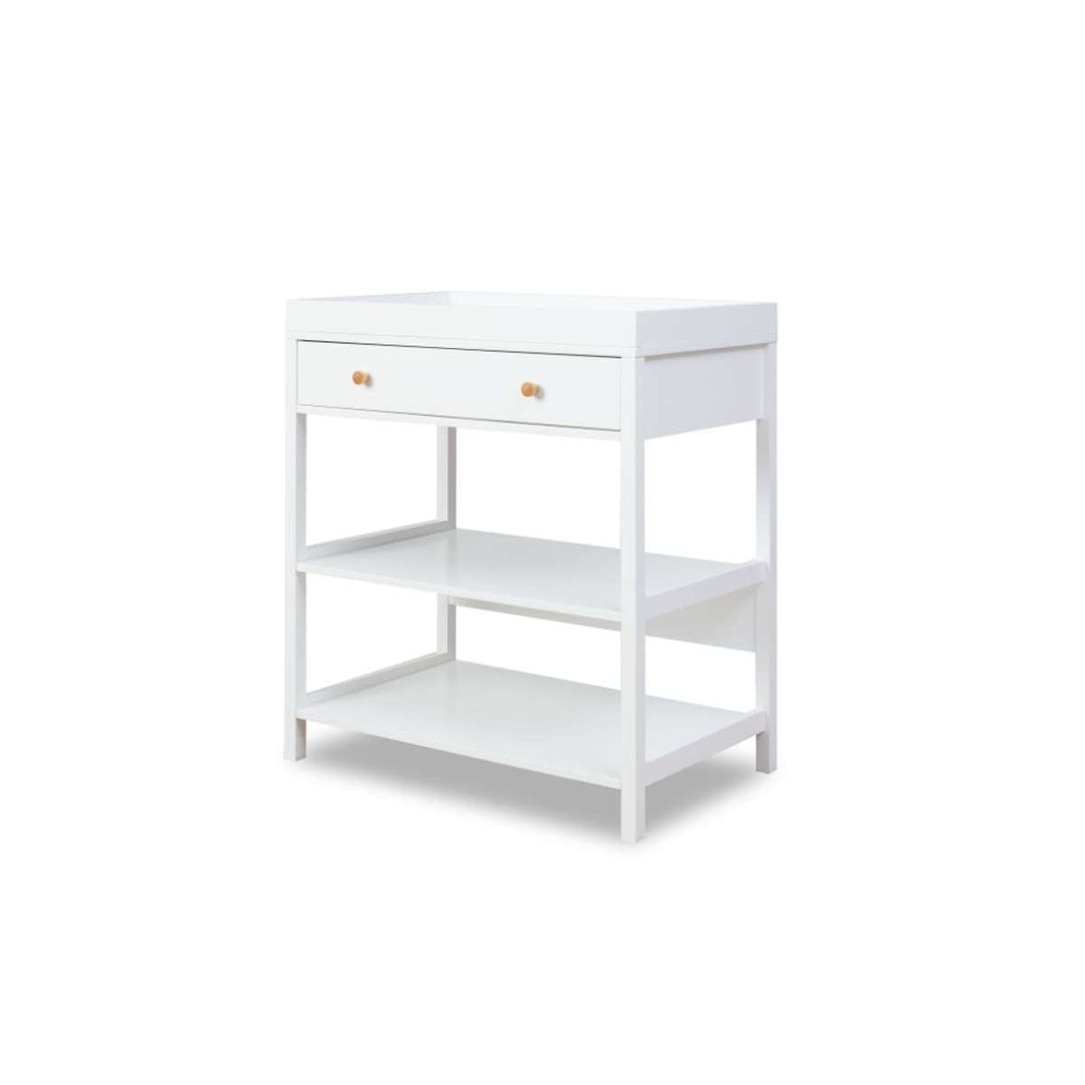 Mocka Change Table With Removable Top - White