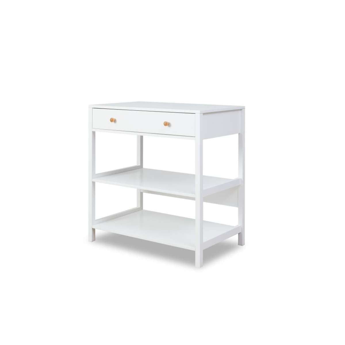 Mocka Change Table With Removable Top - White