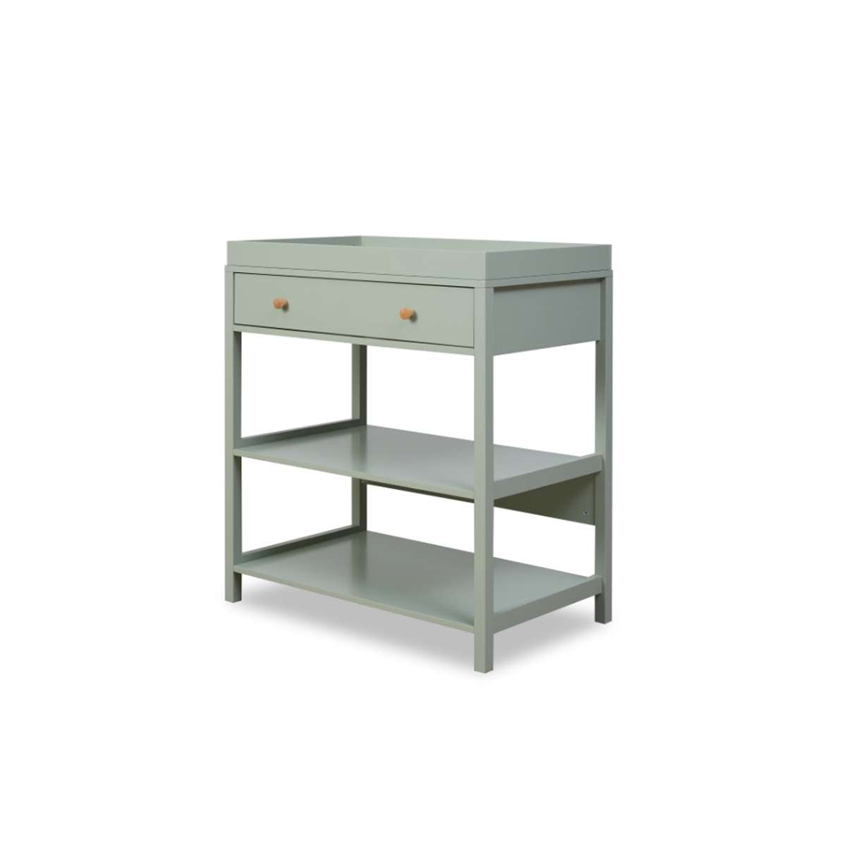 Mocka Change Table With Removable Top - Sage Green