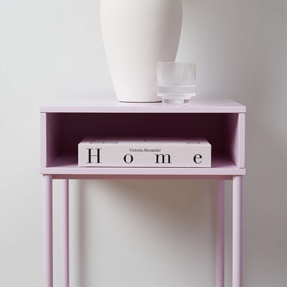 Jude Bedside Table - Lilac