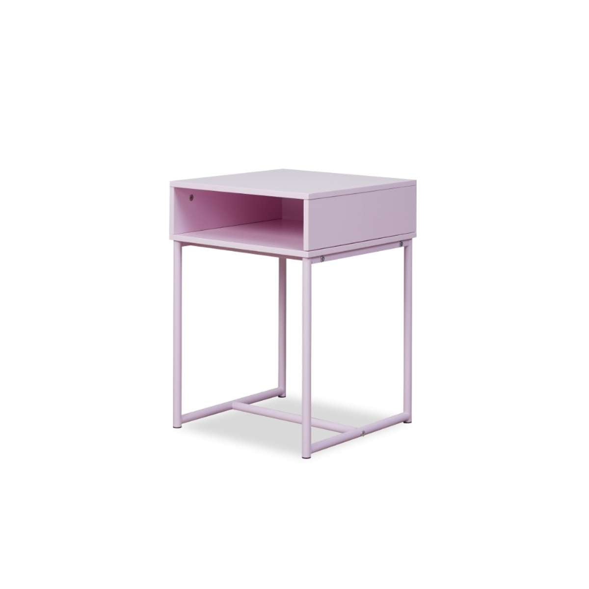 Jude Bedside Table - Lilac