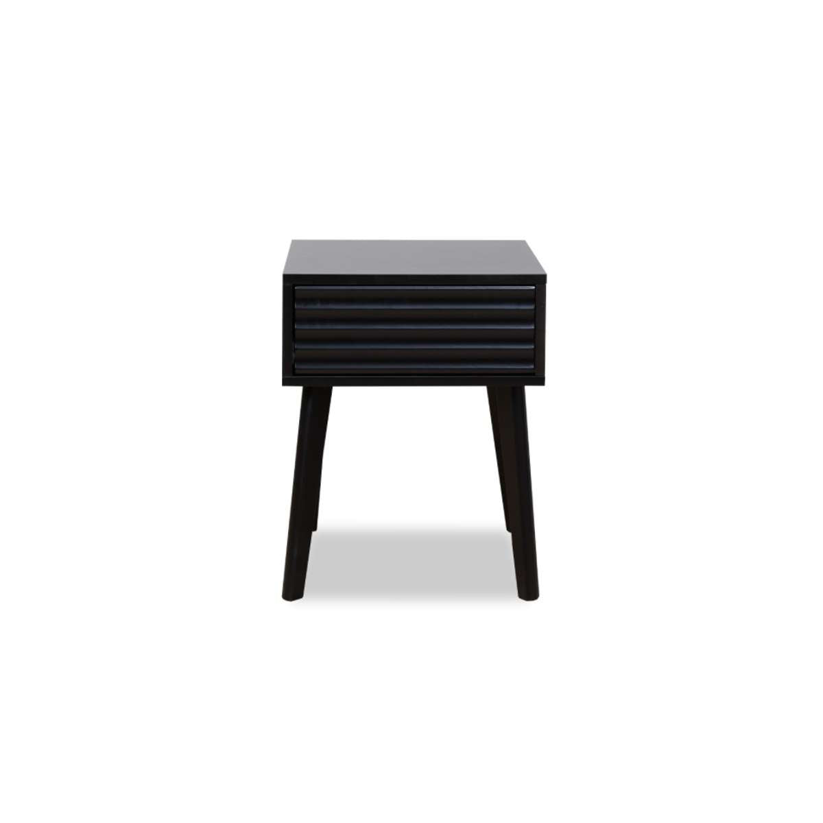 Rhys Bedside Table - Black