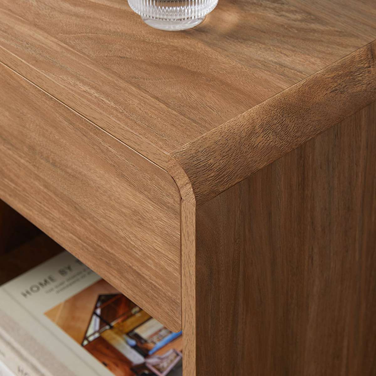 Owen Bedside Table - Walnut