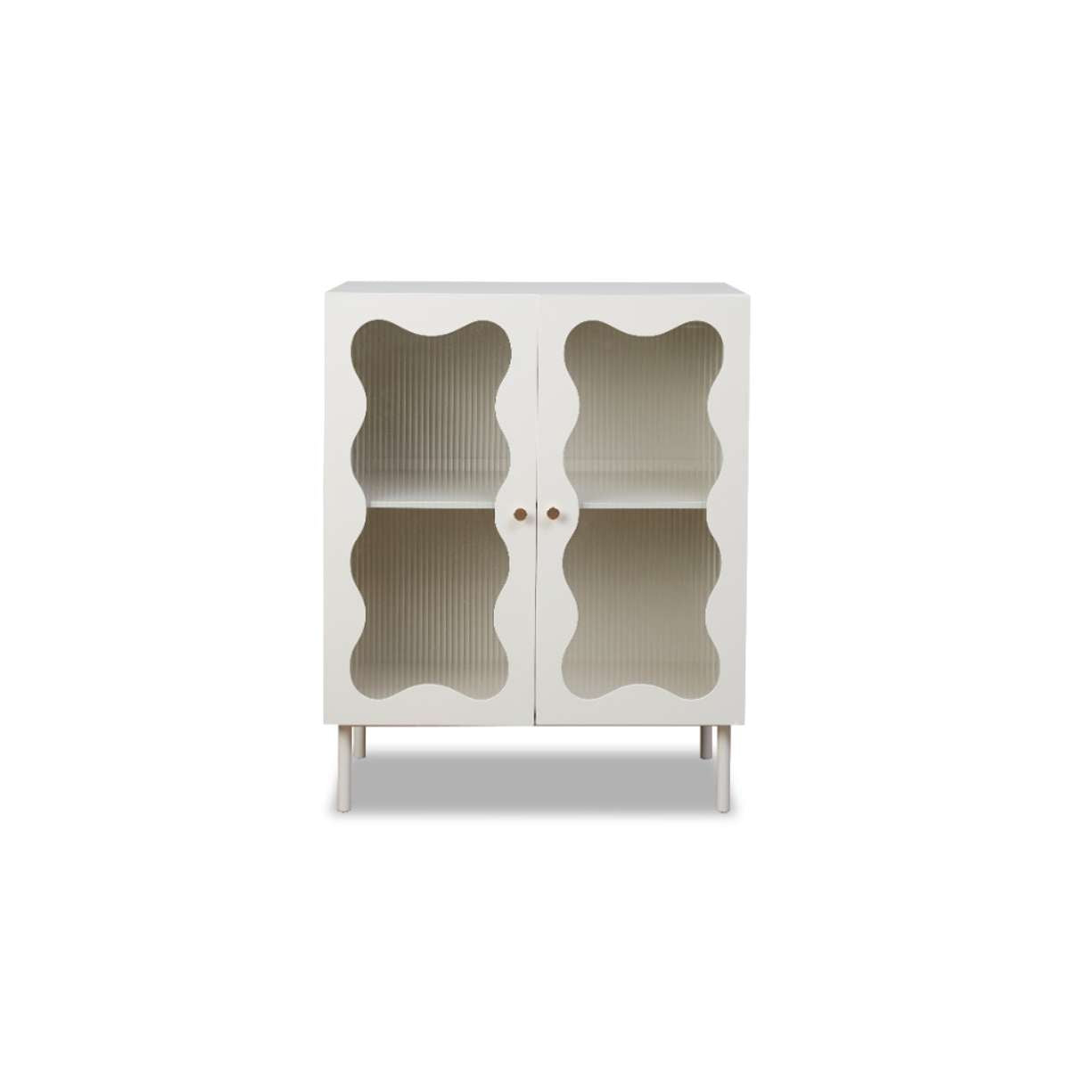 Remi Wavey Cabinet - Beige