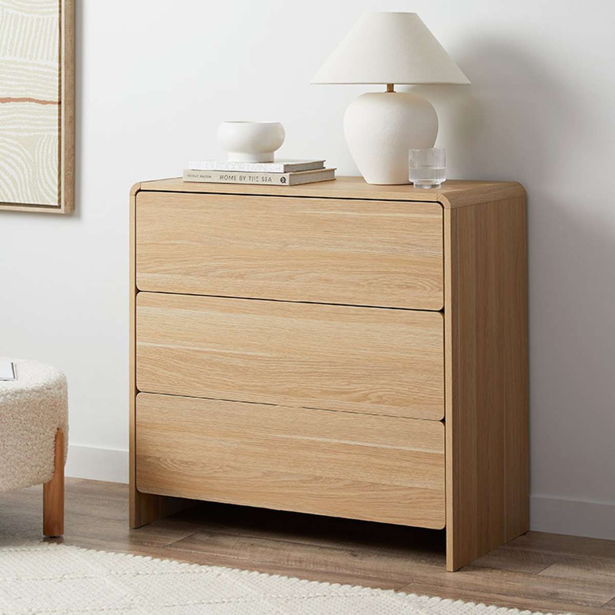 Owen Three Drawer - Natural