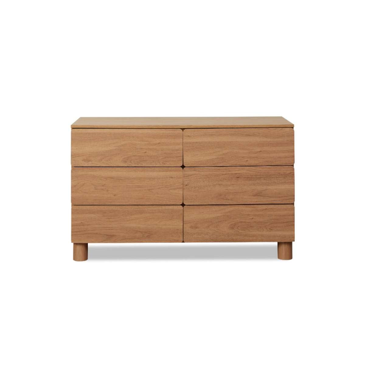 Leeroy Six Drawer - Hazelnut