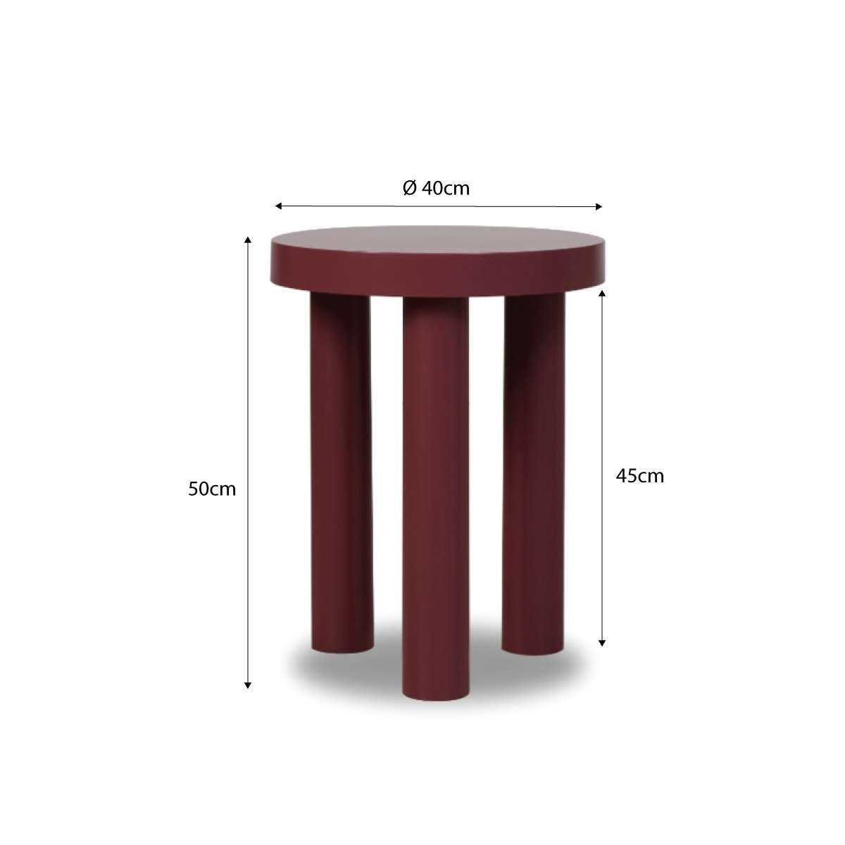 Billy Side Table - Shiraz