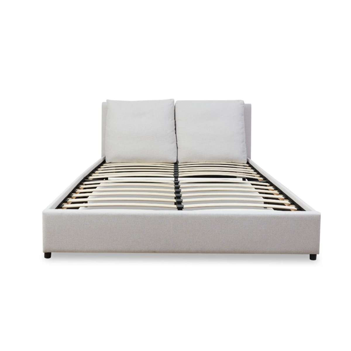 Reeve Cushion Queen Bed - Beige