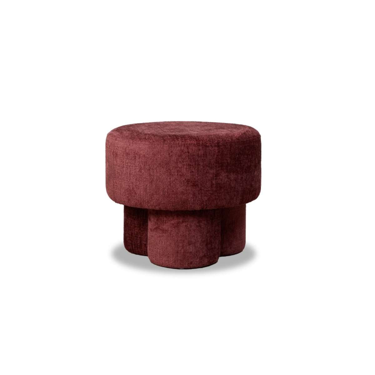 Ezra Chunky Leg Ottoman - Shiraz