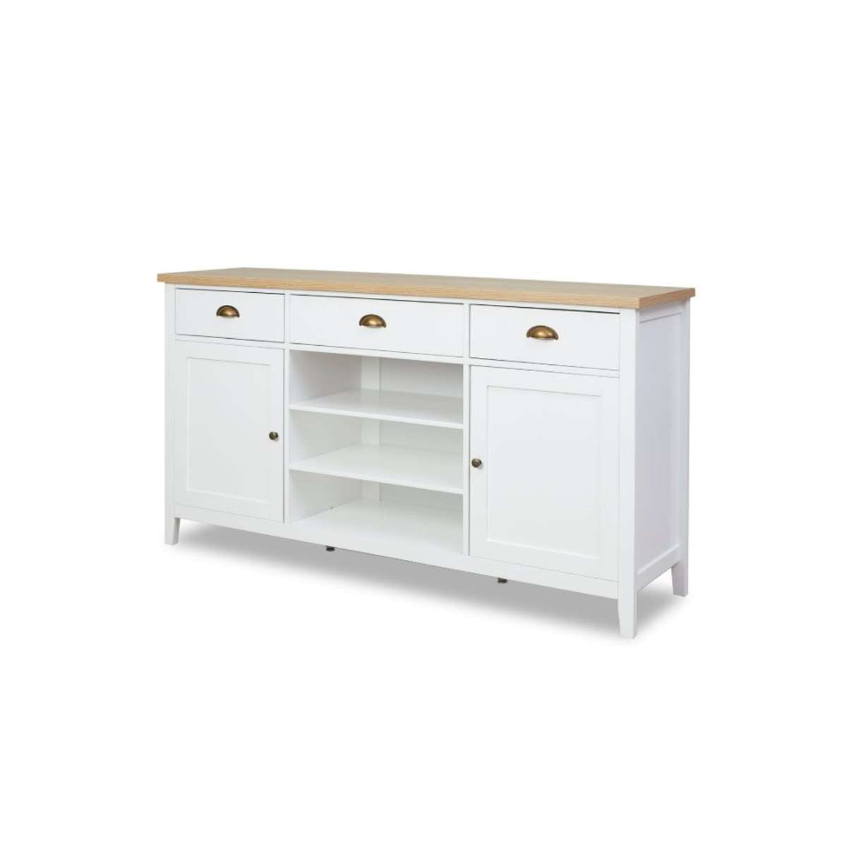 Hastings Buffet - White/Natural