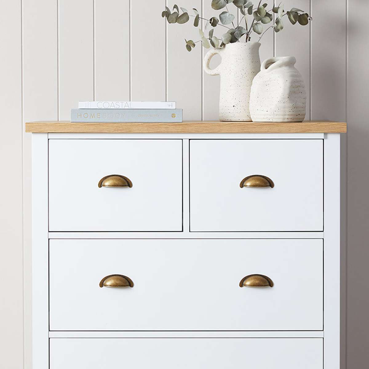 Hastings Tallboy - White/Natural