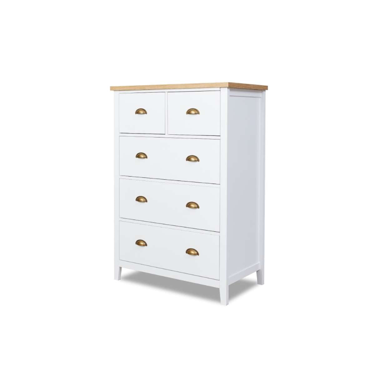 Hastings Tallboy - White/Natural