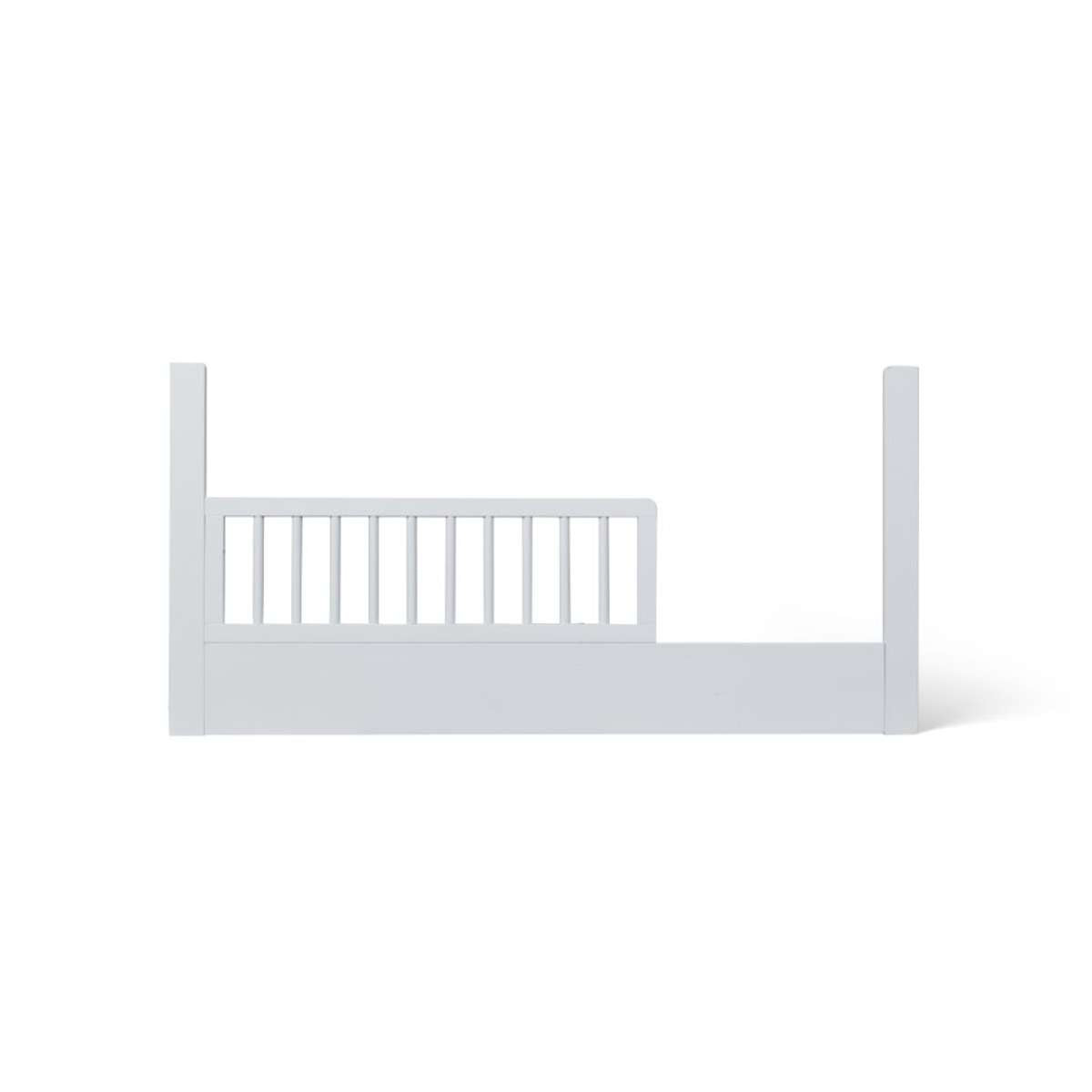 Archie Cot Toddler Bed Half Frame - White