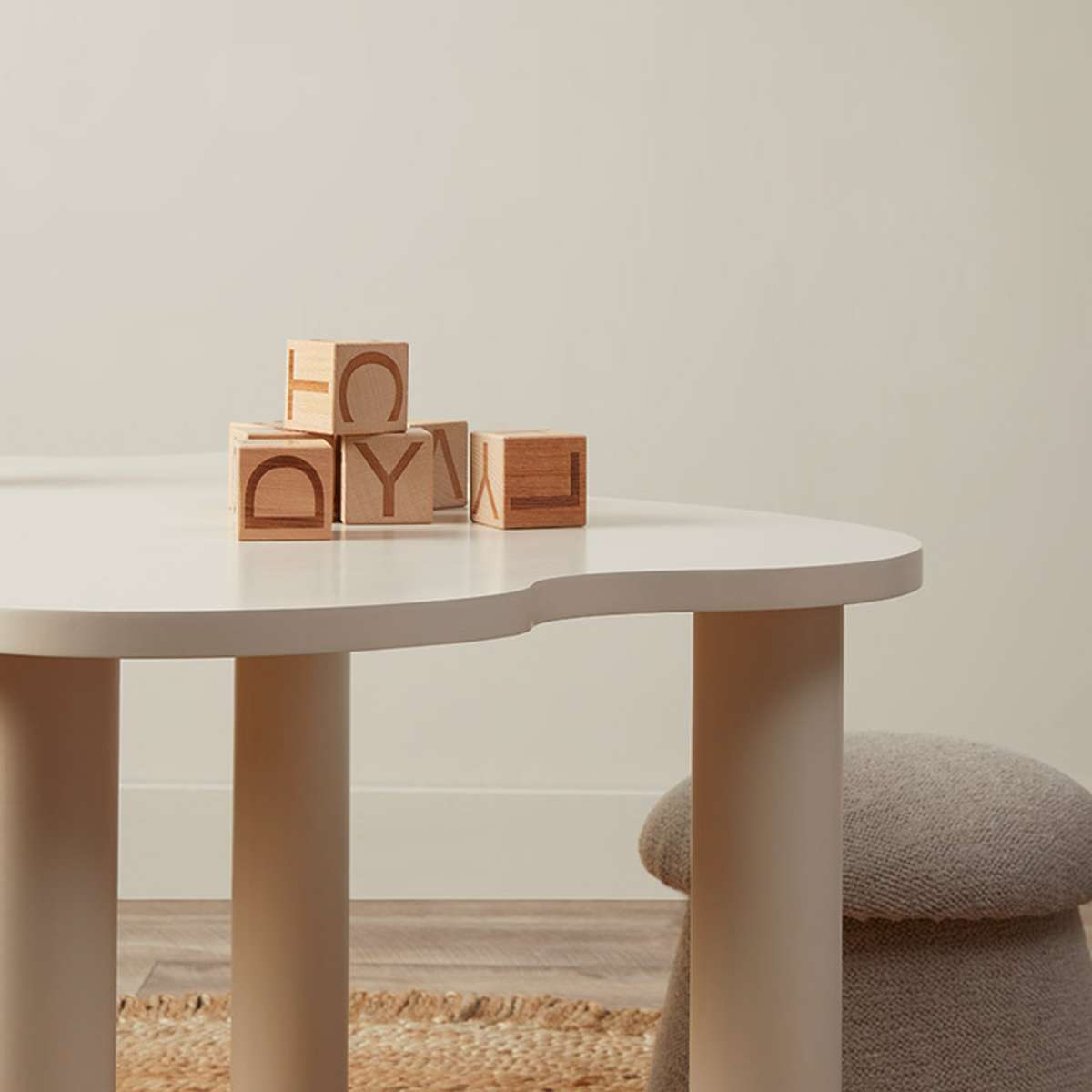 Mini Pebble Play Table - Beige