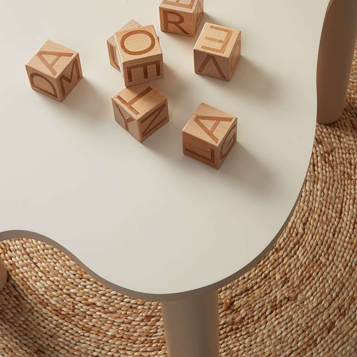 Mini Pebble Play Table - Beige