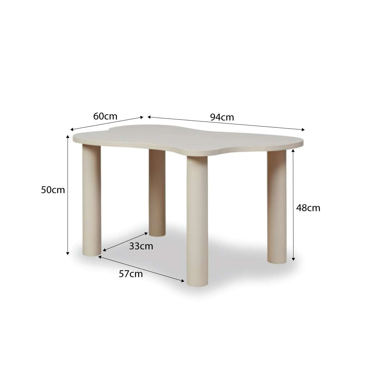 Mini Pebble Play Table - Beige