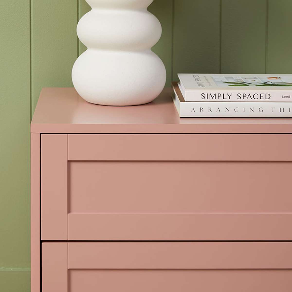 Eros Bedside Table - Pink