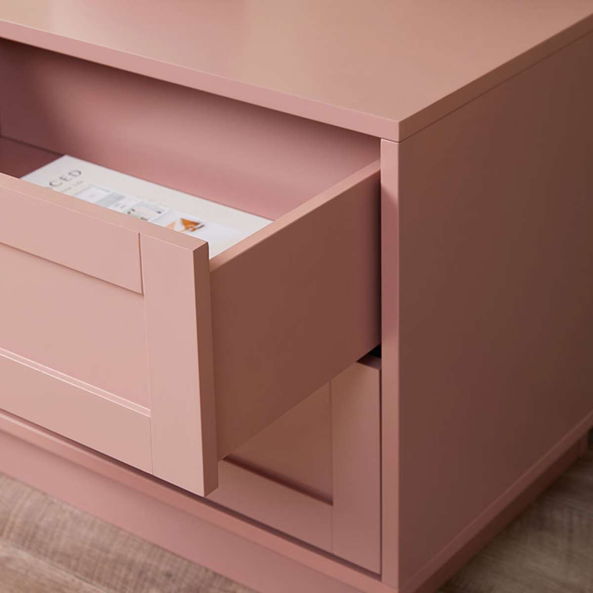 Eros Bedside Table - Pink