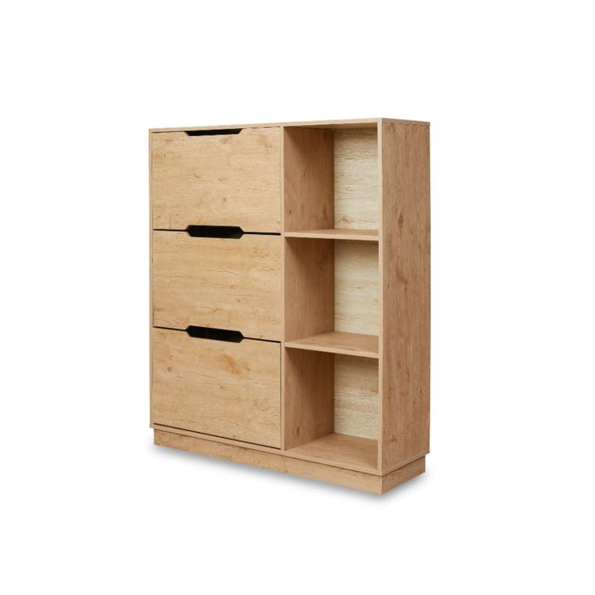 Zack Shoe Cabinet - Natural