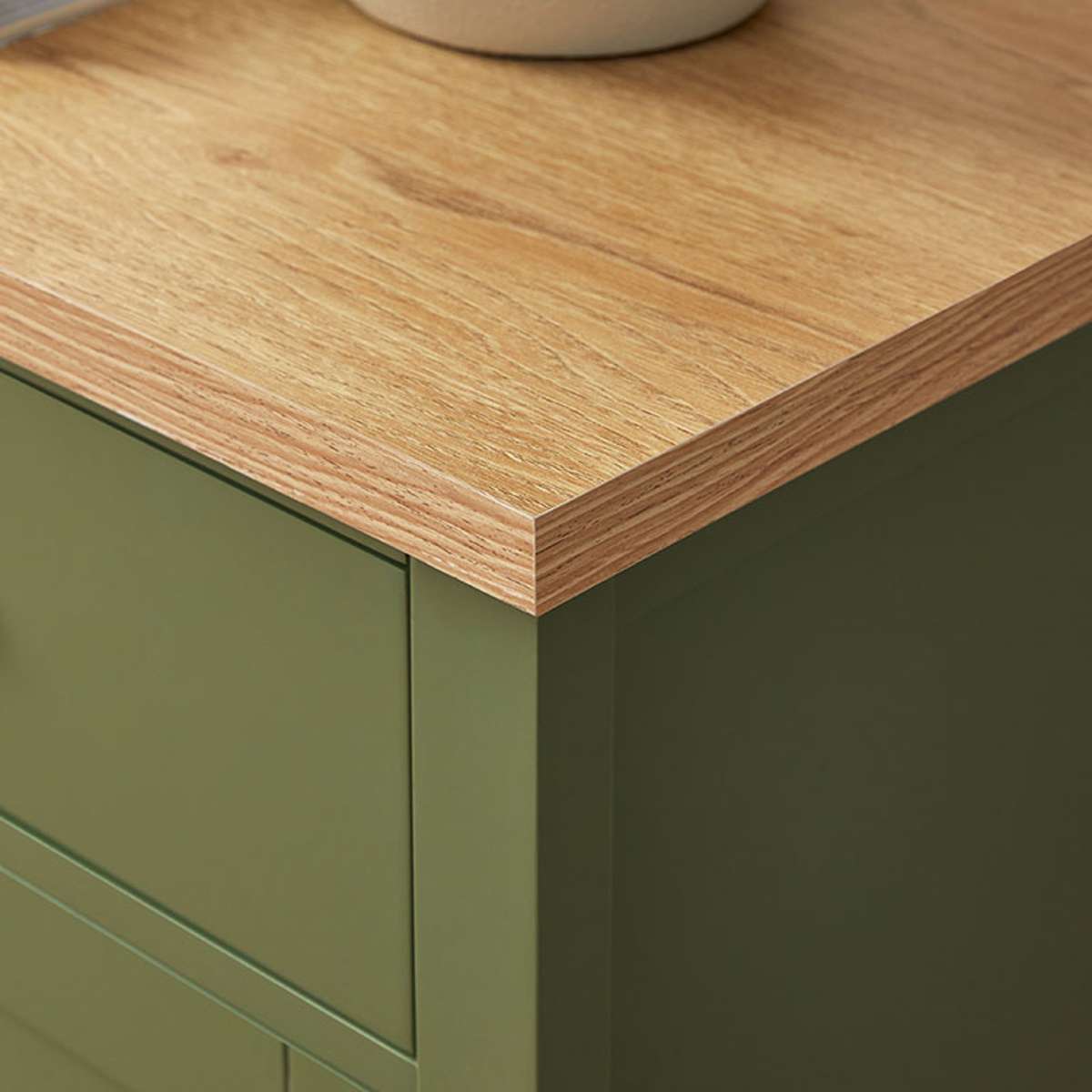 Hastings Buffet - Olive Green/Natural