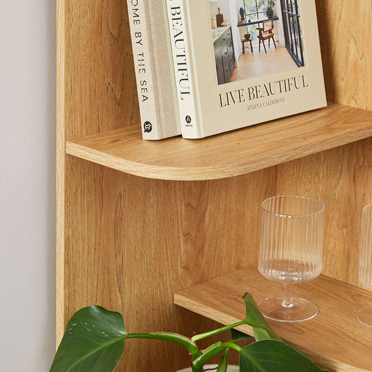 Arched Corner Shelves