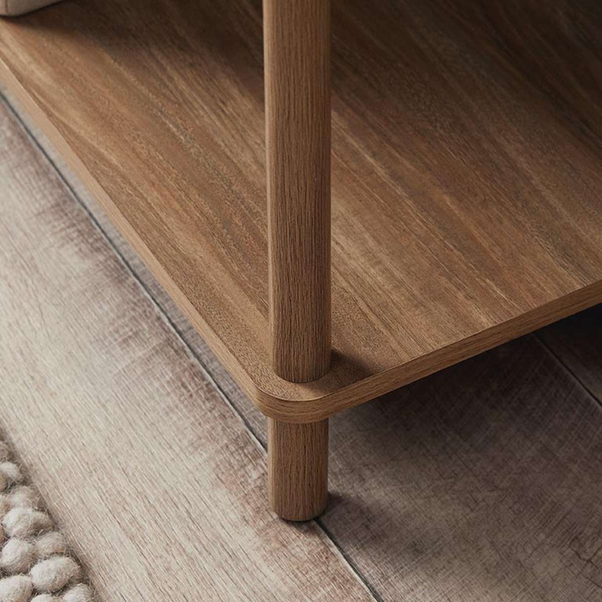 Eden Tall Shelf - Pecan