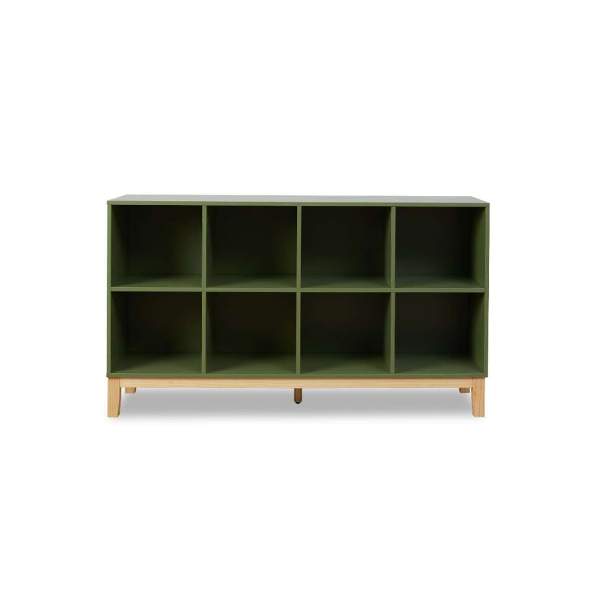 Watson 8 Cube Storage Unit - Olive Green