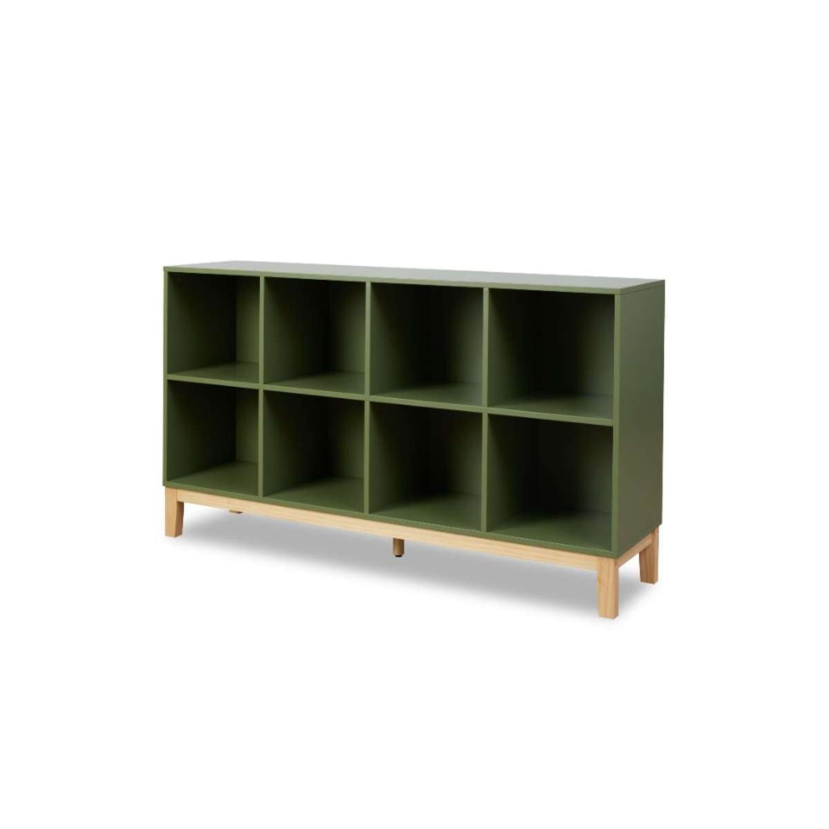 Watson 8 Cube Storage Unit - Olive Green